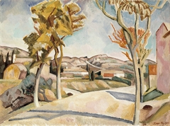 Landscape by Roger Fry