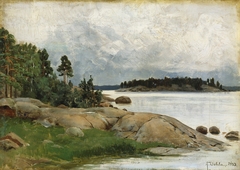 Landscape - Wiasholmen in the Pelling Islands by Aukusti Uotila