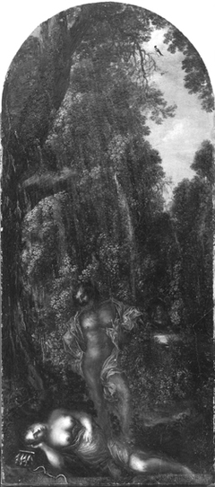 Landscape with Sleeping Woman by Eglon van der Neer