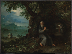 Landscape with St. Fulgentius by Jan Brueghel the Elder