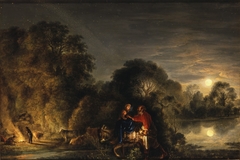 Landscape with the Flight into Egypt by Adam Elsheimer