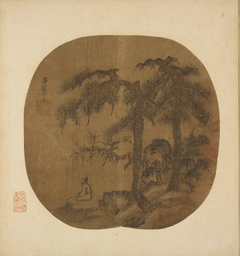 Landscape with Two Pines by Tang Di