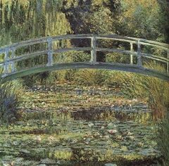 Le Bassin aux Nymphéas, harmonie verte by Claude Monet