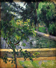 Le bassin du Jas de Bouffan (The Pool at Jas de Bouffan) by Paul Cézanne