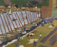 Le Faubourg de Collioure by André Derain