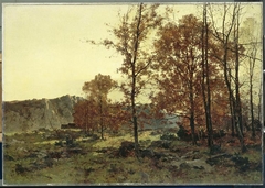 Le Plateau de la Montjoie à Mortain by Léon Germain Pelouse