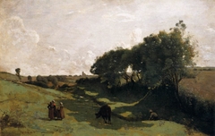 Le Vallon by Jean-Baptiste-Camille Corot