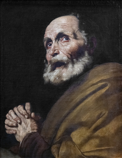 Les larmes de saint Pierre by Jusepe de Ribera