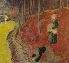 Les Ramasseuses de fougères au Bois d'Amour by Paul Sérusier