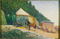 Little Circus Camp by Albert Dubois-Pillet