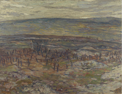 Lorette Ridge, 1918 by A Y Jackson