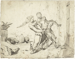 Lot en zijn dochters by Gerard ter Borch I