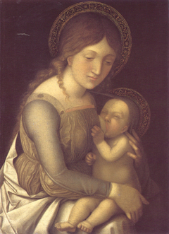 Madonna and Child by Antonio da Correggio