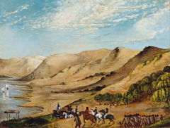 Major O'Halloran's expedition to the Coorong, August 1840 by Anonymous