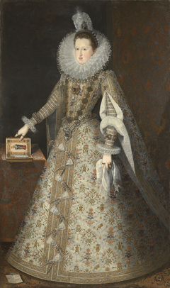 Margaret of Austria, Queen Consort of Philip III of Spain (1584-1611) by Juan Pantoja de la Cruz