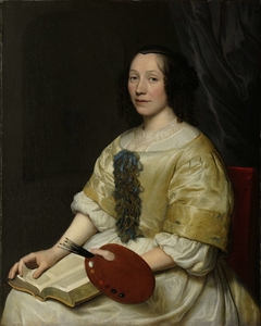 Maria van Oosterwijck (1630-93). Flower painter by Wallerant Vaillant