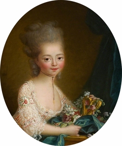 Marie-Joséphine-Louise de Savoie, comtesse de Provence (1753–1810) as a Young Girl by Anonymous