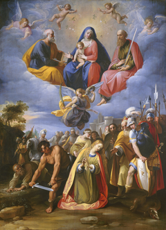 Martyrdom of Saint Margaret by Giuseppe Cesari