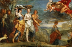 Mercury beholds Herse by Jan Boeckhorst