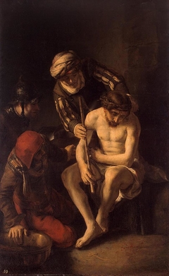 Mocking of Christ by Nicolaes Maes