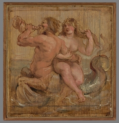 Nereid and Triton by Peter Paul Rubens