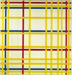 New York City I by Piet Mondrian