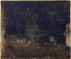 Nocturne in Green and Gold by James Abbott McNeill Whistler