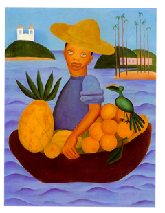 O Vendedor de Frutas by Tarsila do Amaral