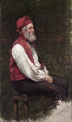 Old Farmer by Carl Sundt-Hansen