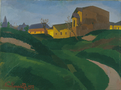 On the Slopes of Gellért Hill by József Nemes Lampérth