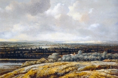 Panoramic Landscape with a City in the Background by Philip de Koninck