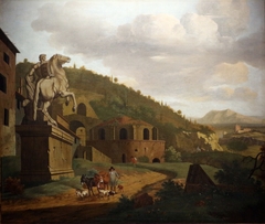 Pastoral Landscape with one of the Dioscuri by Josua de Grave