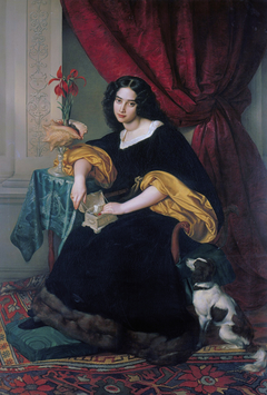 Pauline Hübner, née Bendemann by Julius Hübner