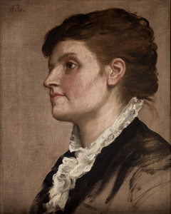 Portrait de femme by Alphonse Legros