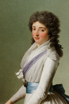 Portrait de la baronne de Chalvet-Souville, née Marie de Broutin, Vincent by François-André Vincent