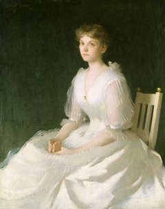 Portrait in White by Frank Weston Benson