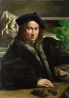 Portrait of a Collector by Parmigianino