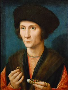 Portrait of a Goldsmith by Gerard David