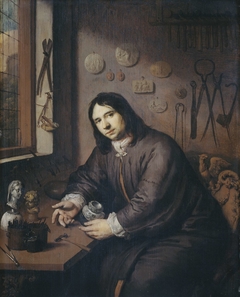 Portrait of a Goldsmith by Unknown Artist