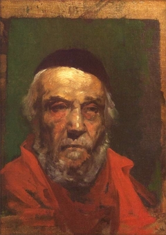 Portrait of a man in krymka. by Roman Kochanowski