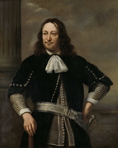 Portrait of a Naval Officer, probably Vice-Admiral Aert van Nes (1626-1693) by Ferdinand Bol