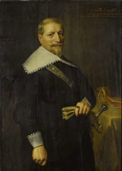 Portrait of Adam Westerwolt, Extra-ordinary Councilor of the Dutch East India Company by Unknown Artist