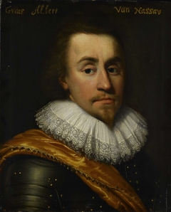 Portrait of Albert, Count of Nassau-Dillenburg by Unknown Artist