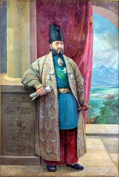 Portrait of Amir Kabir by Hossein Arjangi