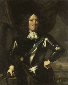 Portrait of an Admiral, possibly Adriaen Banckert, Vice-Admiral of Zeeland by Unknown Artist