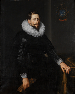 Portrait of Antoine van Hilten by Paulus Moreelse