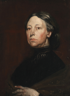 Portrait of Augusta Gregory (1852-1932), Dramatist and Folklorist by William Orpen