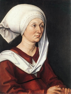 Portrait of Barbara Holper by Albrecht Dürer