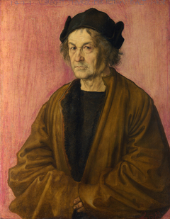 Portrait of Dürer's Father at 70 by Albrecht Dürer