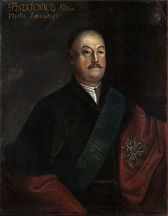 Portrait of Józef Skumin Tyszkiewicz (ca. 1694–1754), starosta in Samogitia by unknown